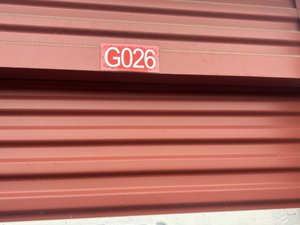 5 x 4 storage unit in San Bernardino, CA