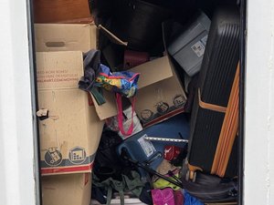 5 x 8 storage unit in Victorville, CA