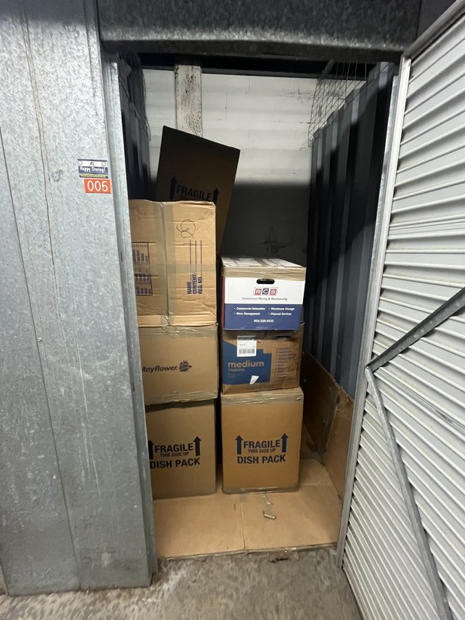 5 x 5 storage unit in Orange, NJ
