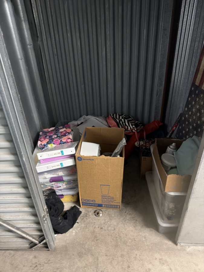 5 x 5 storage unit in Clinton Township, MI