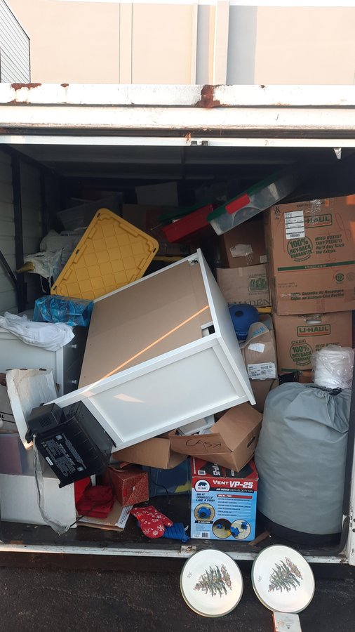 8 x 16 storage unit in Garden Grove, CA