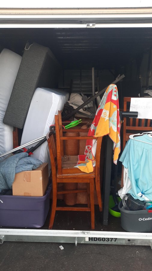 8 x 16 storage unit in Garden Grove, CA