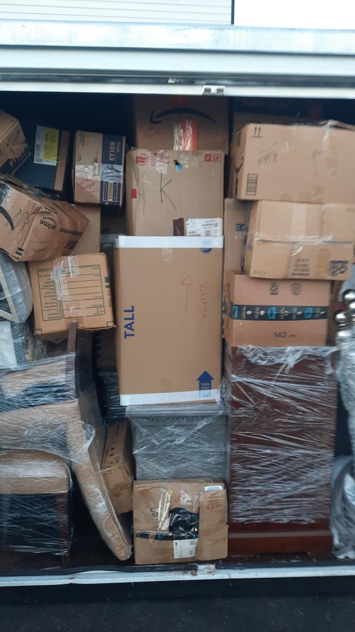 8 x 16 storage unit in Garden Grove, CA