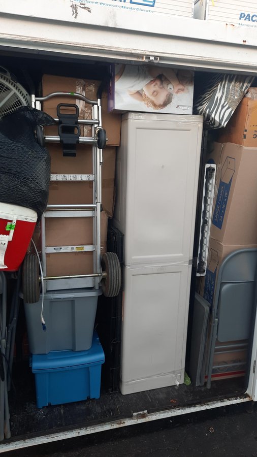 8 x 16 storage unit in Garden Grove, CA