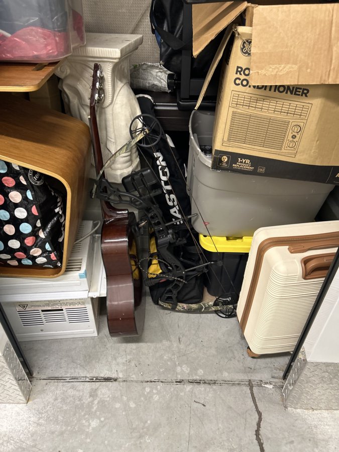 5 x 5 storage unit in Quincy, MA