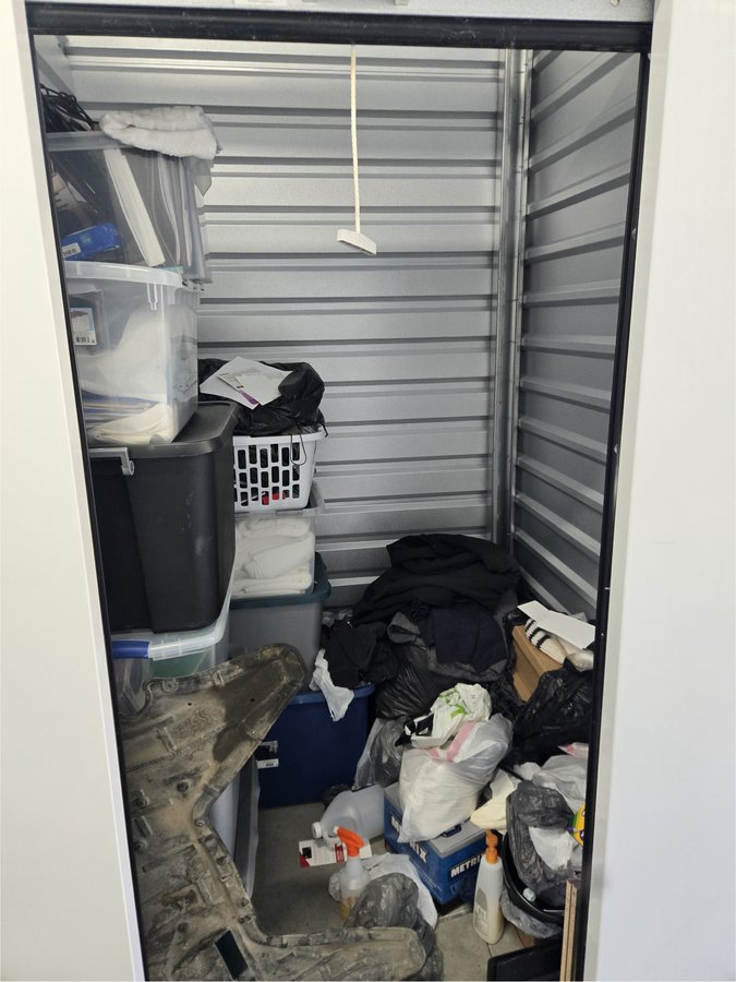 5 x 5 storage unit in Charlotte, NC