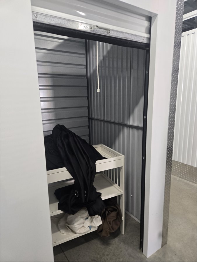 5 x 5 storage unit in Charlotte, NC