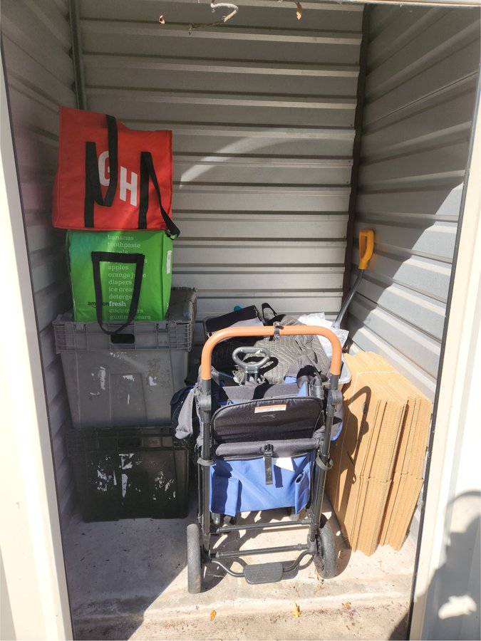 5 x 5 storage unit in Ottsville, PA