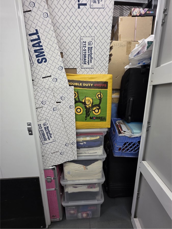 5 x 7 storage unit in New York, NY
