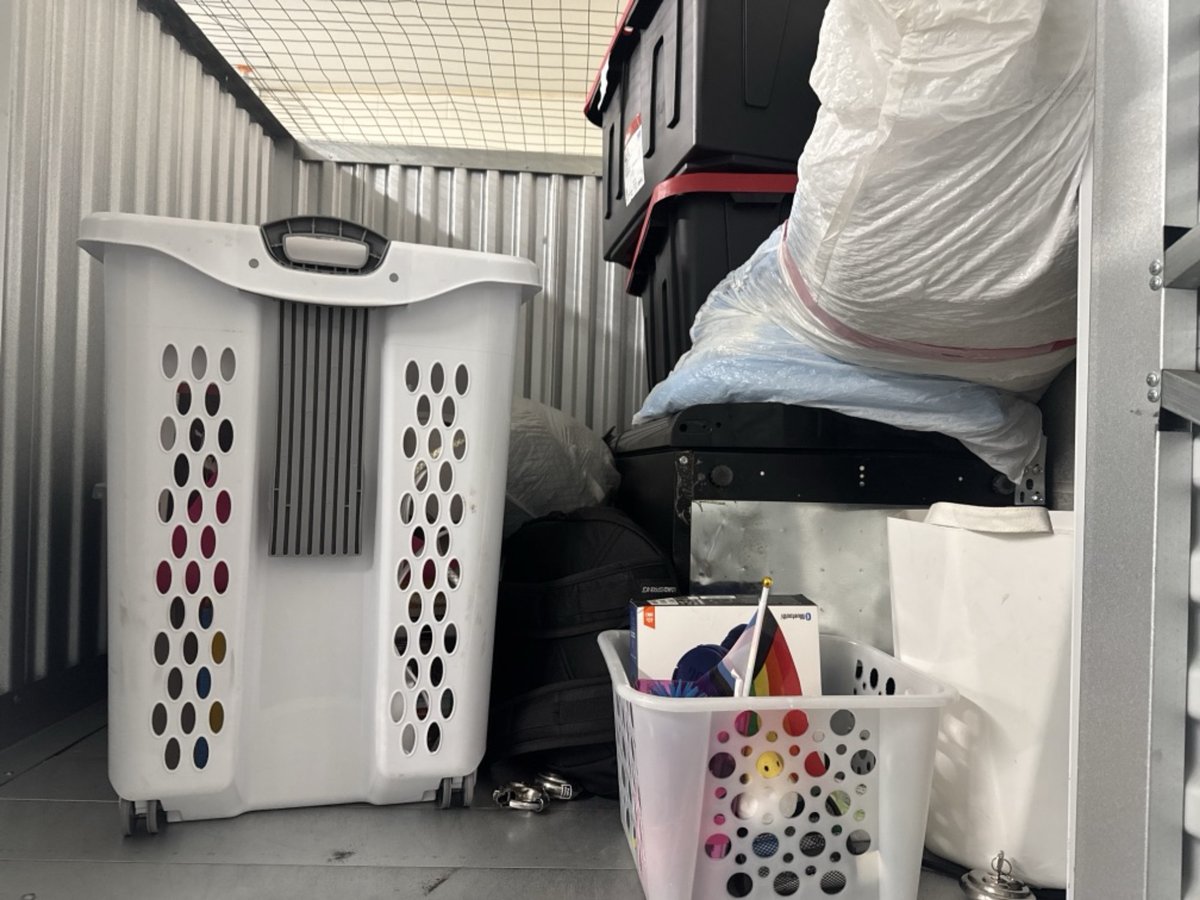 5 x 5 storage unit in Baltimore, MD