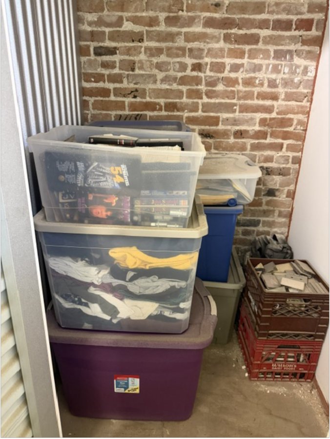 5 x 5 storage unit in Galveston, TX