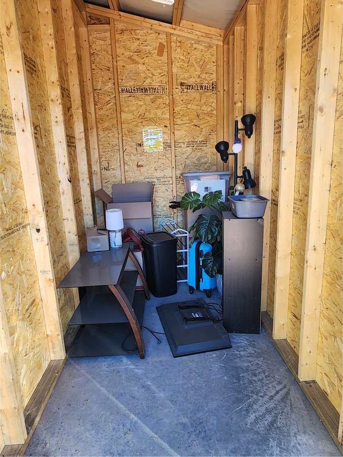 5 x 10 storage unit in Rice Lake, WI