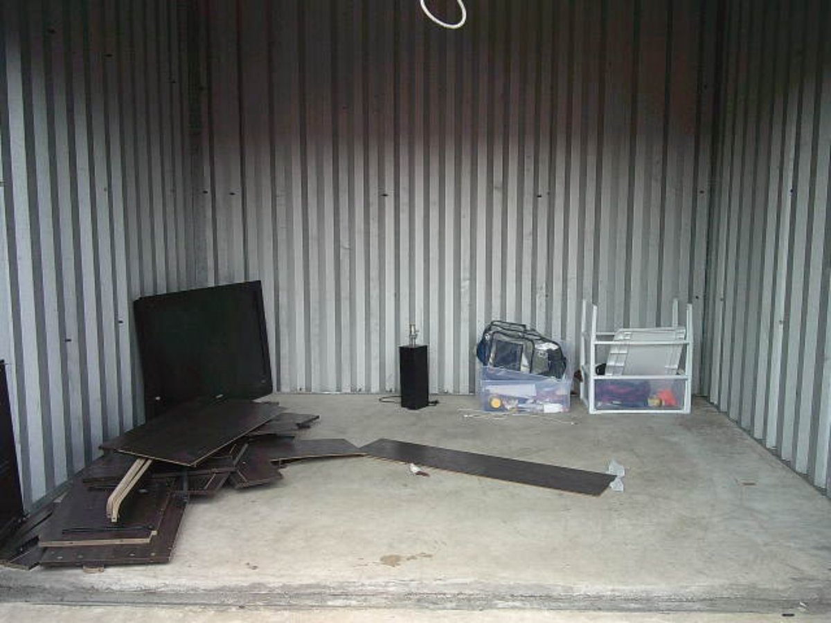 10 x 10 storage unit in Houston, TX