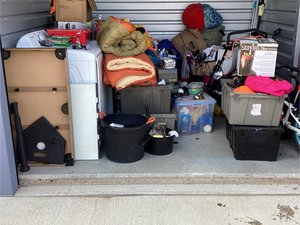10 x 10 storage unit in Brookshire, TX