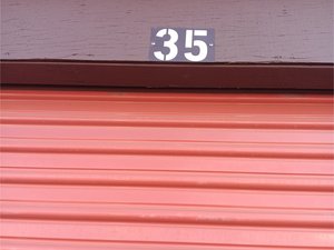 10 x 10 storage unit in Chico, CA