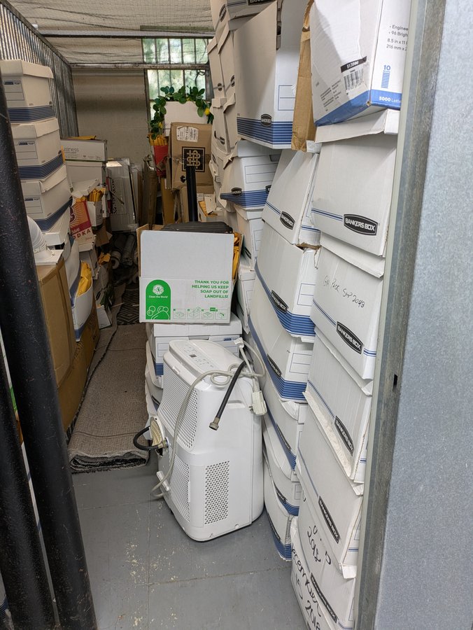 5 x 20 storage unit in Cambridge, MA