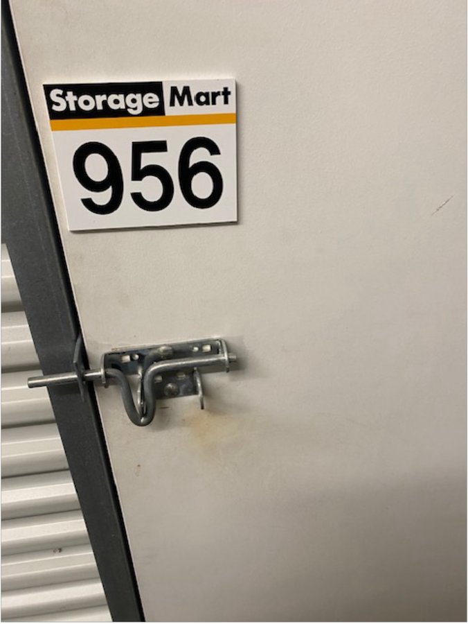 10 x 10 storage unit in Davenport, IA