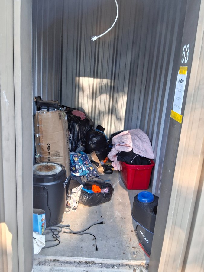 5 x 10 storage unit in Long Beach, MS