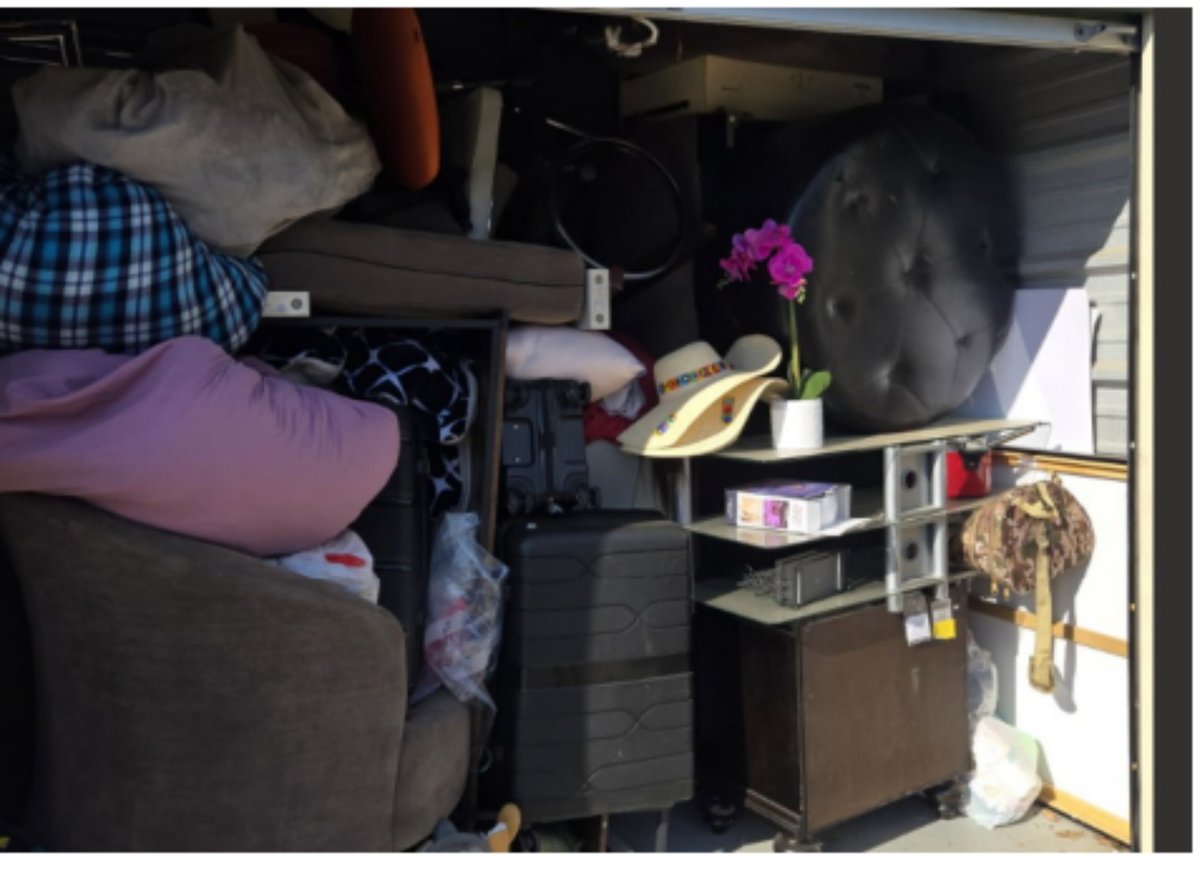 7 x 10 storage unit in Katy, TX