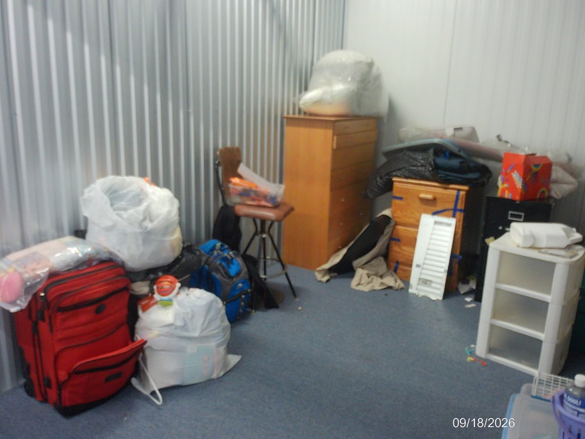 10 x 11 storage unit in Anoka, MN