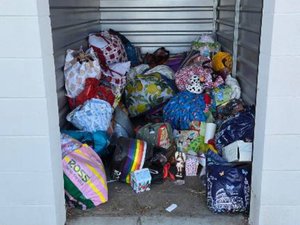 5 x 10 storage unit in Hesperia, CA