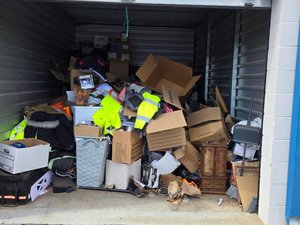 10 x 15 storage unit in Hesperia, CA