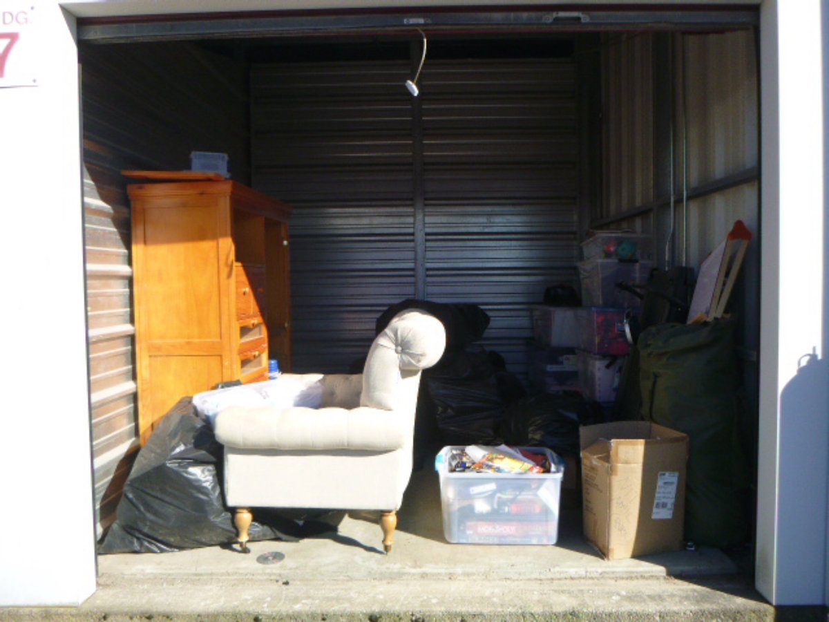 10 x 10 storage unit in Richmond, RI
