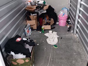 5 x 10 storage unit in Gilroy, CA