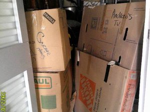 5 x 10 storage unit in Hemet, CA