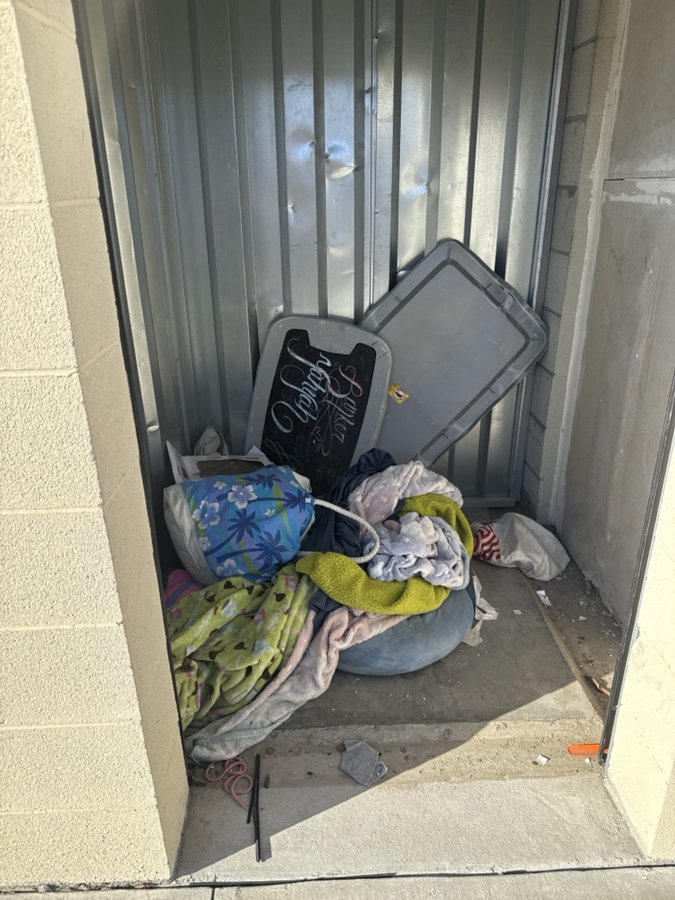 5 x 5 storage unit in San Jacinto, CA