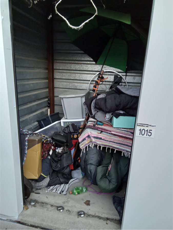 5 x 5 storage unit in Des Moines, IA