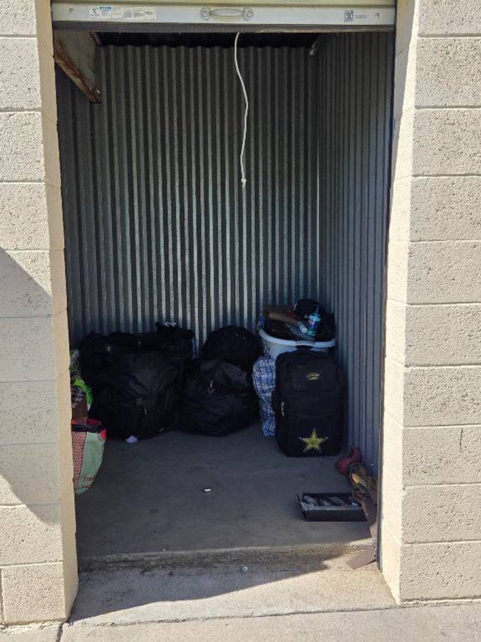 5 x 10 storage unit in San Bernardino, CA