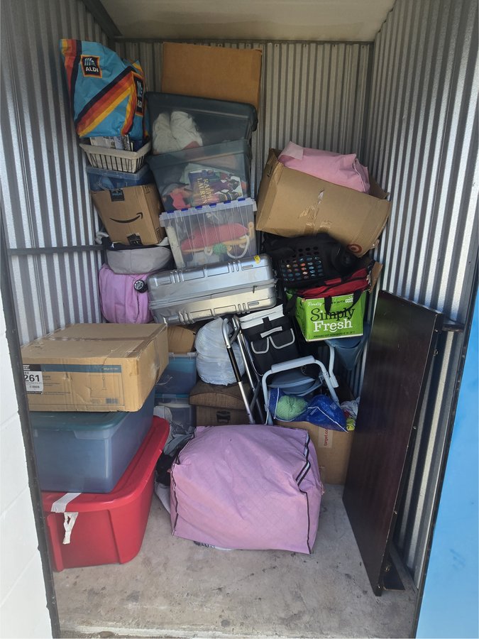 5 x 5 storage unit in St Augustine, FL