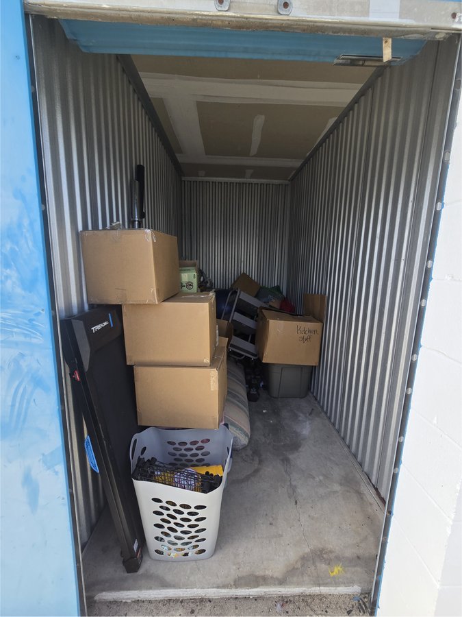 5 x 10 storage unit in St Augustine, FL