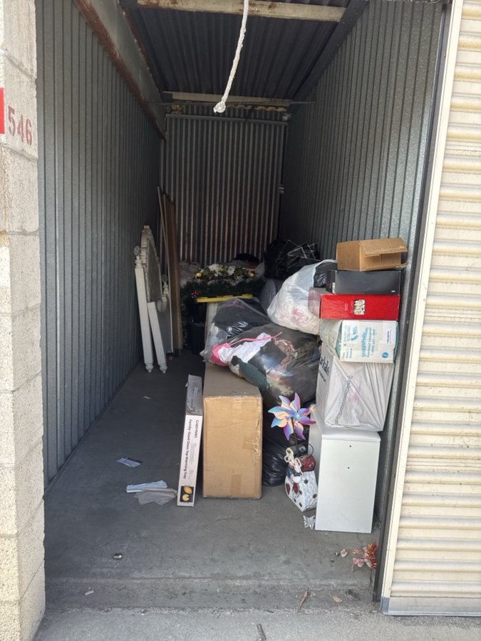 5 x 15 storage unit in San Bernardino, CA