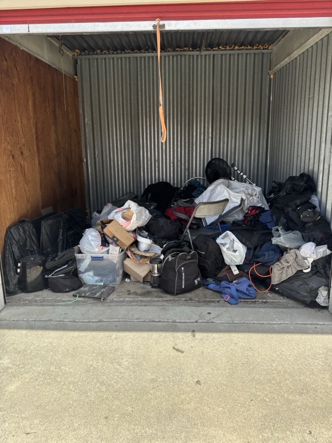 10 x 10 storage unit in San Bernardino, CA