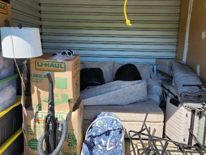 10 x 10 storage unit in Gulfport, MS