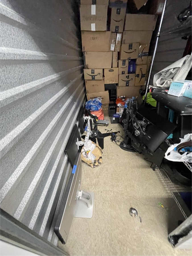5 x 10 storage unit in Manassas, VA