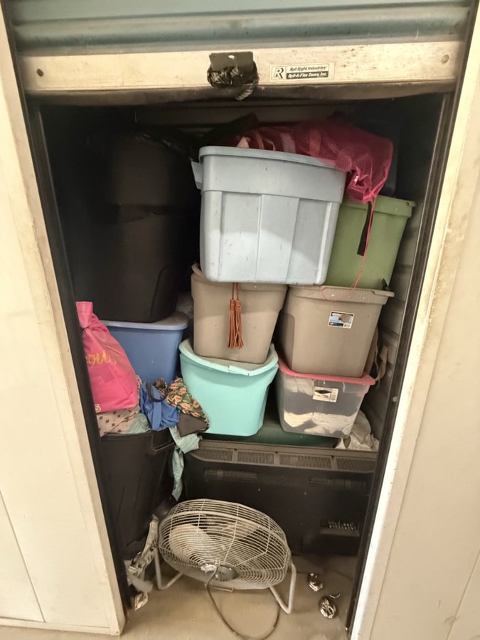 5 x 5 storage unit in Upland, CA