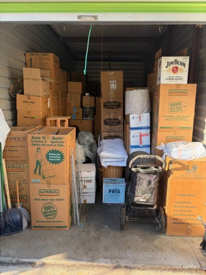 9 x 23 storage unit in Henrico, VA