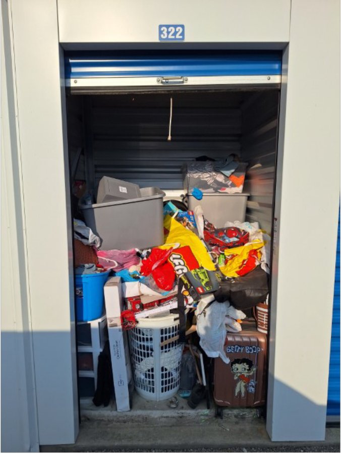 5 x 5 storage unit in Lawrence, IN