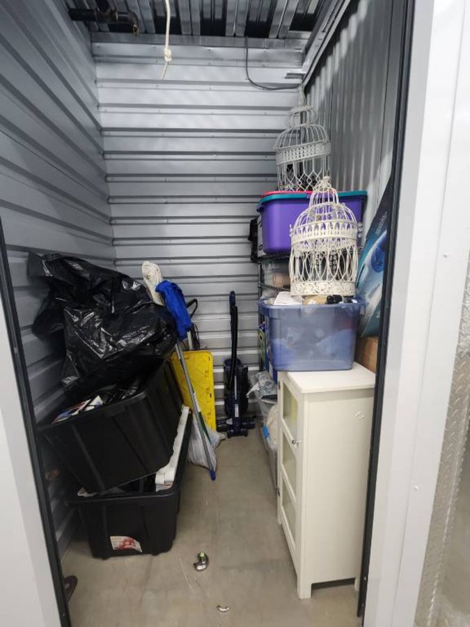 5 x 5 storage unit in Los Gatos, CA