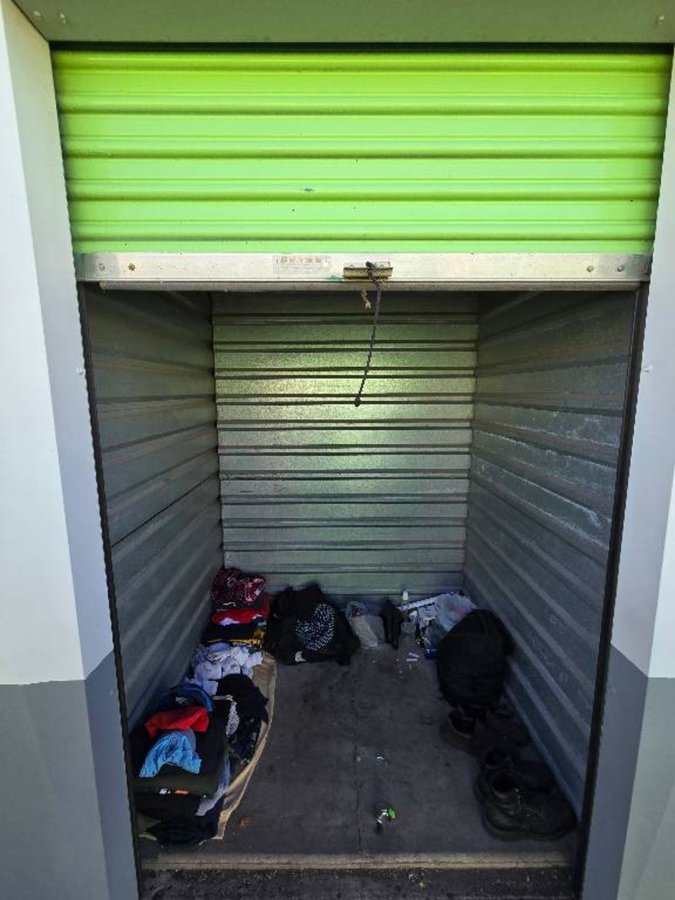 5 x 5 storage unit in Mesa, AZ