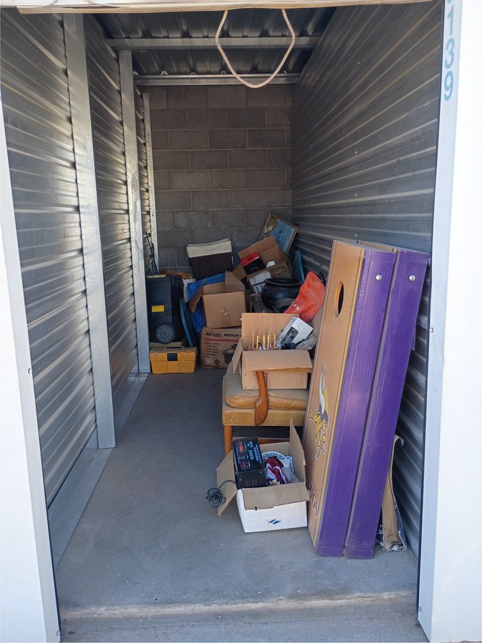 5 x 10 storage unit in Mesa, AZ