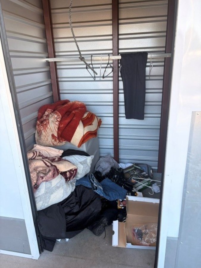5 x 5 storage unit in San Jose, CA