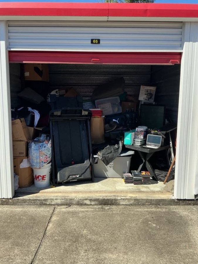 10 x 10 storage unit in Macon, GA