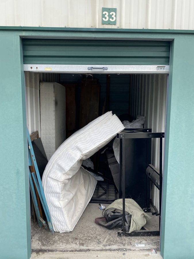 5 x 10 storage unit in Darien Center, NY
