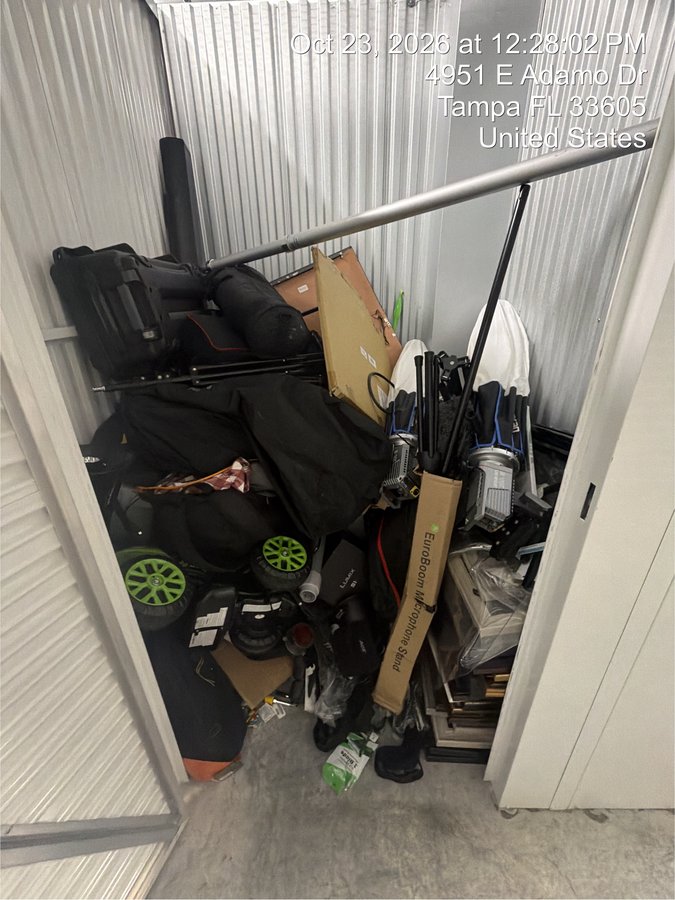 5 x 5 storage unit in Tampa, FL