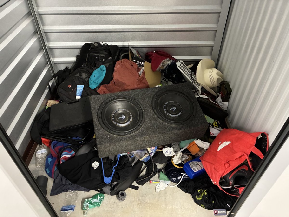 5 x 5 storage unit in Bentonville, AR