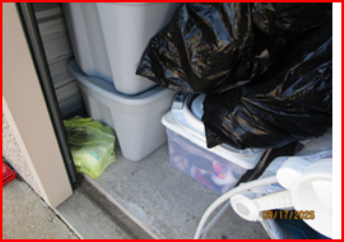 5 x 5 storage unit in College Station, TX